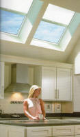 FS S06 Fixed Skylights with roller blinds